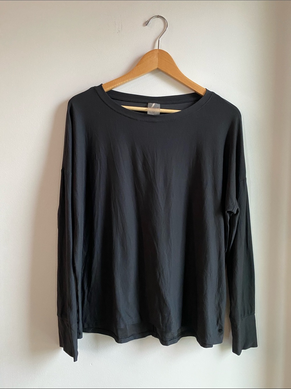 Calia Black Long Sleeve Crewneck